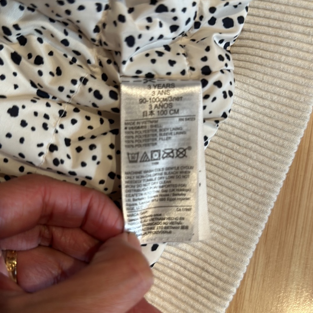 Gap 3t Hooded Zip Jacket - Picture 3 of 3